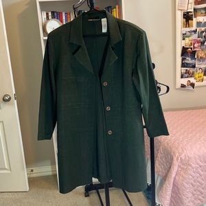 Hunter Green suit dress